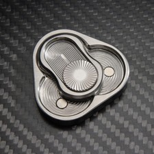 Click Clicker Revolve Slider Push Card Hand Fidget decompression Pocket EDC gift