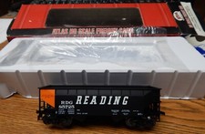 ATLAS 1870-3 READING 2 BAY OFFSET SIDE HOPPER CAR NIB HO SCALE LQQK