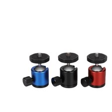 Mini Ball Head 360  Swivel 1/4" Screw Mount Bracket Holder for Camera Tripod