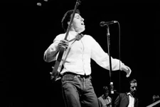 Bruce Springsteen performs at Centrum Arena during the 'Tunnel of L - Old Photo