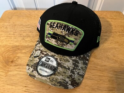 Seattle Seahawks New Era Salute to Service SnapBack Adjustable