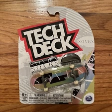 Spin Master Tech Deck Skateboard Fingerboard SOVRN Rare