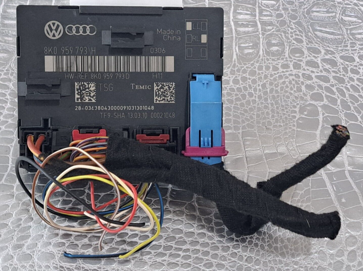 8K0 959 793 H ✓09-16 Audi S4 S5 A4 A5 Q5 Front Left Door Control