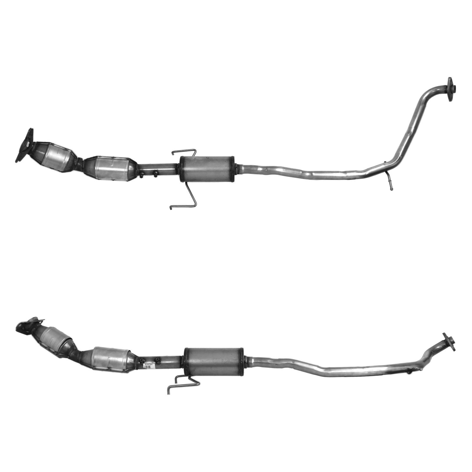 Catalytic Converter Type Approved BM91975H BM Catalysts 1741037300 Rear