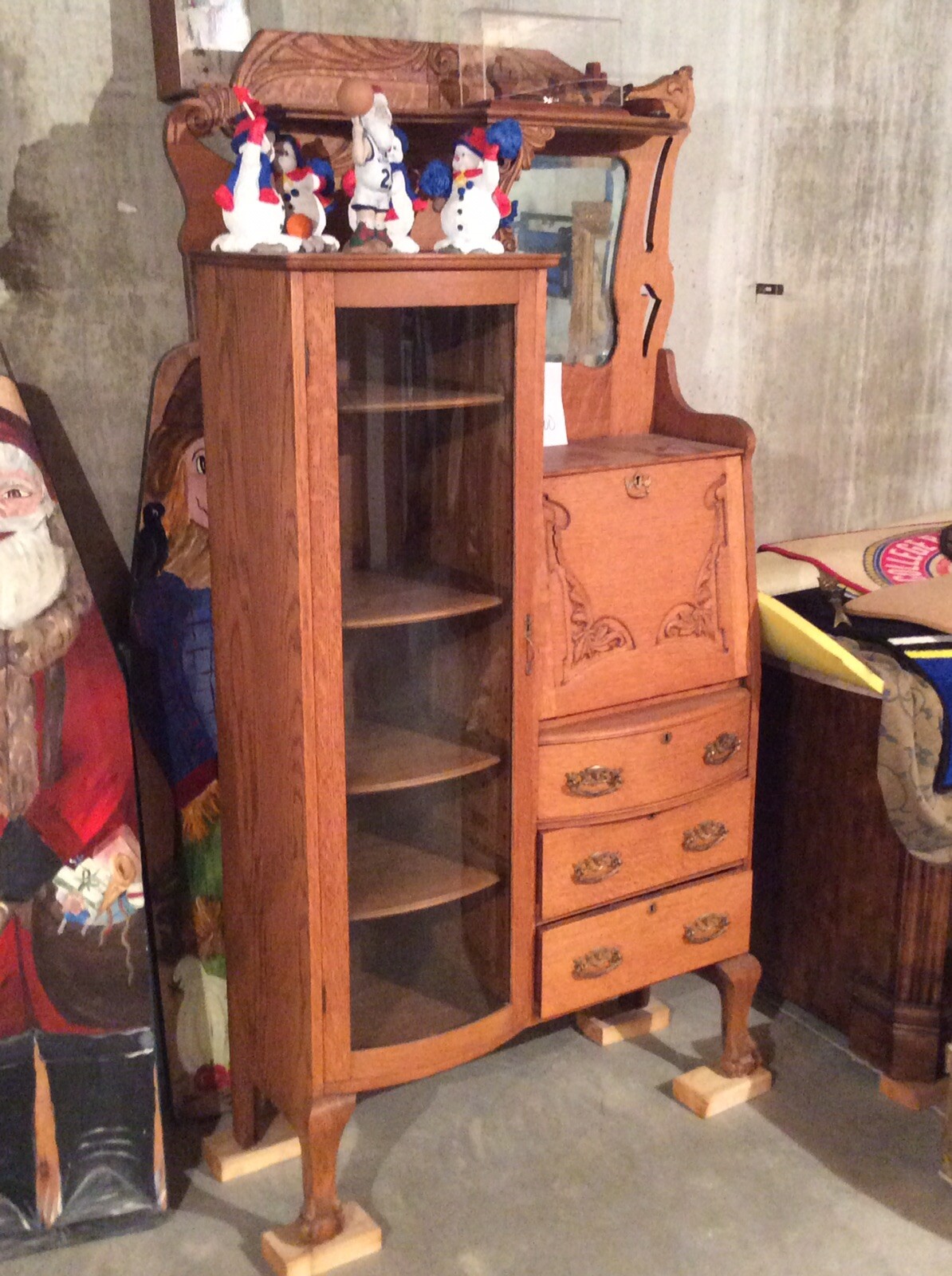 antique-secretary-cabinet-ebay