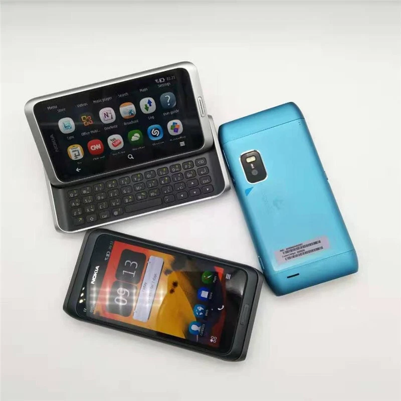 Teléfono Móvil Original Nokia E7-00 4" Pantalla Táctil Deslizable 16GB Desbloqueado 3G Symbian Foto 2 de 4