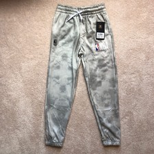 NBA SweatPants Gray NBA Logo Boys Size Small 8 NWT Basketball