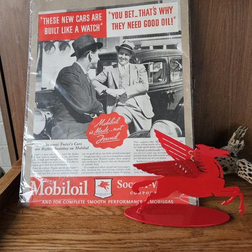 Mobil Pegasus Oil Statuette - Picture 10 of 14