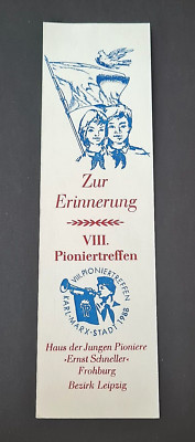 VIII. Pioniertreffen K.-Marx-Stadt 1988 - Haus d. Jungen Pioniere Frohburg