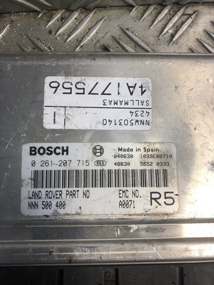 Centralina motore LAND ROVER RANGE ROVER III L322 4.4 4x4 ECU 261207715 - Immagine 4 di 4