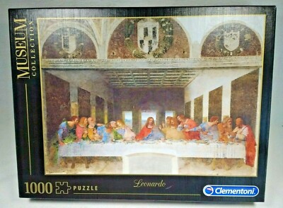 Clementoni Museum Collection 1000 Pc Puzzle LEONARDO THE LAST SUPPER 31447 Italy