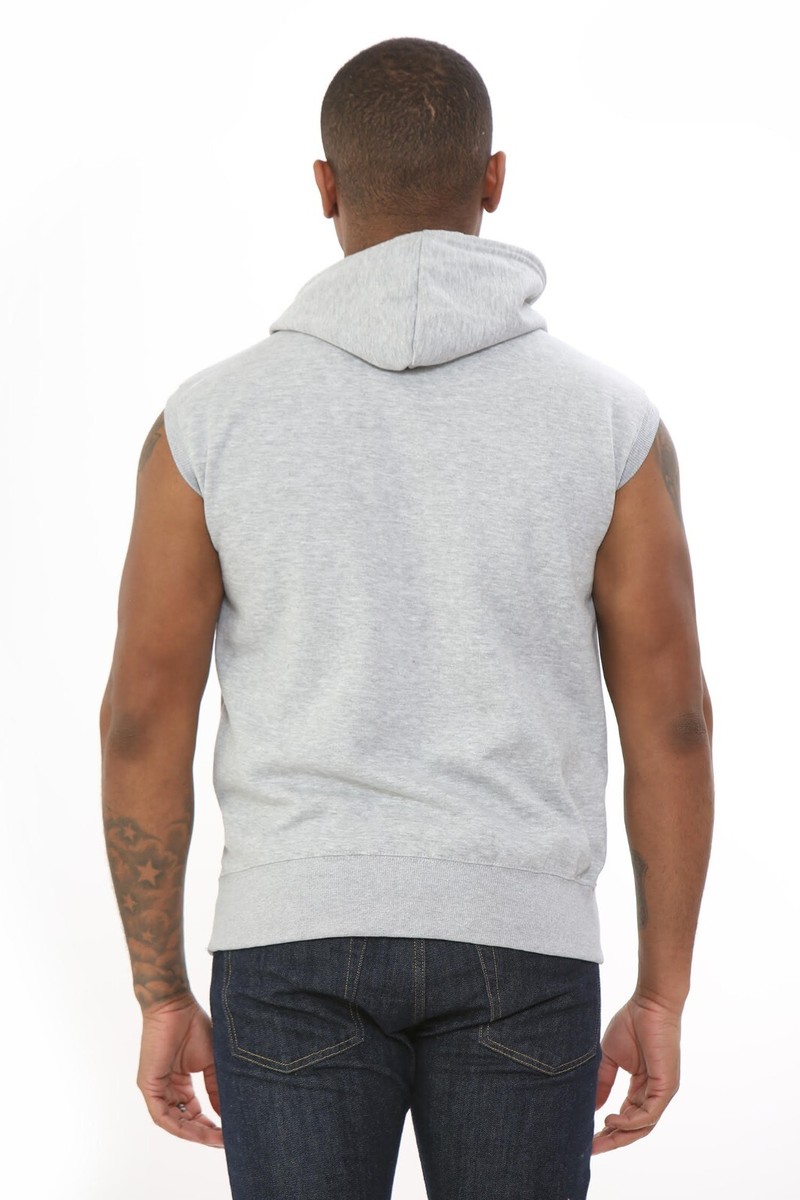 Mouwloos gilet met zakken Saartje donker blauw