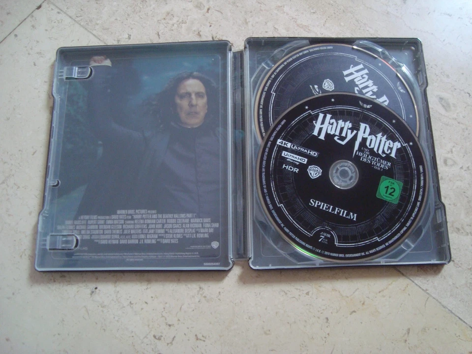 Harry Potter and the Deathly Hallows #1 SPOT GLOSS 4K UHD & Blu-Ray SteelBook - Image 4 of 4