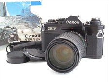 EXC Canon EF SLR Film Camera w/ New FD 35-105mm f/3.5-4.5 Zoom Lens 5170