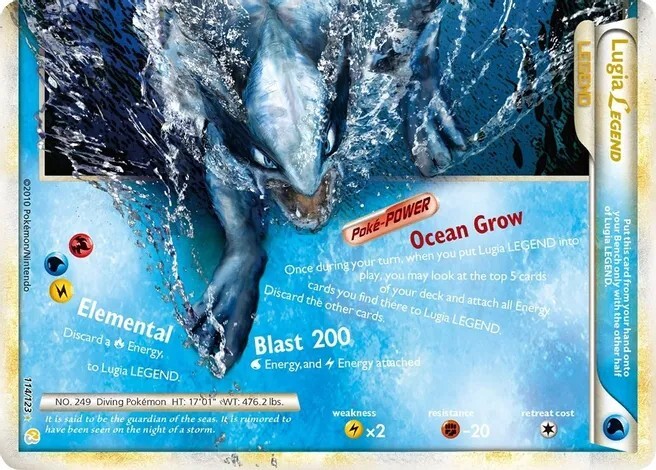 Lugia LEGEND 114/123 Heartgold & Soulsilver for sale | eBay