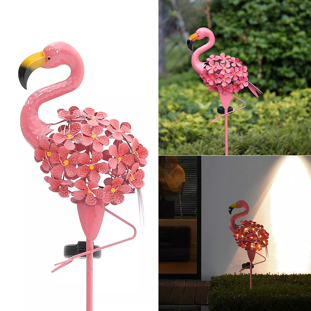 Flamingo solar clearance stake lights
