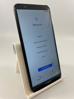Huawei P Smart 2017 schwarz entsperrt 32GB 5,65'' 3GB Android Smartphone gesprungen