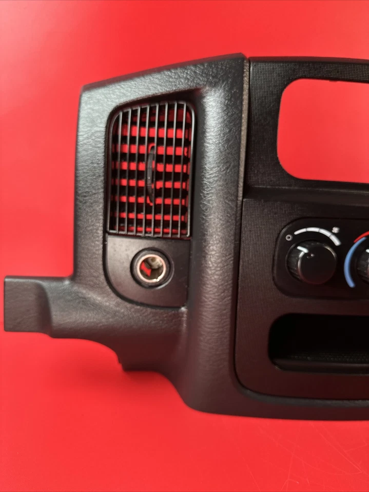 Dodge Ram 1500 2002-2005 y 03-05 2500 3500 tablero radio bisel aire acondicionado panel moldura Foto 4 de 4