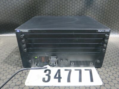 Foundry Networks BigIron 4000 Network Switch Gehäuse #34777