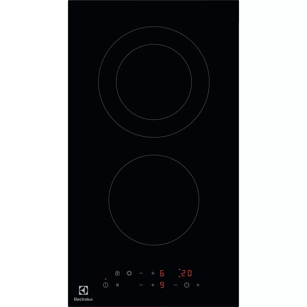 7332543982851 Electrolux LHR3233CK hob Black Built in Ceramic 2