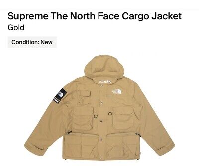 ⛰SUPREME x THE NORTH FACE - TNF Cargo Jacket - Gold Brown