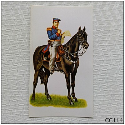 Doncella Napoleonic Uniforms #21 General Gneisenau Cigarette Card (CC114)