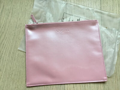 KERASTASE Pink Glossy Make up / Toiletries Bag / Pouch New