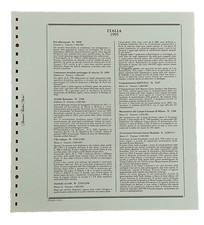 Fogli Album Marini King Italia Repubblica 1995 singoli