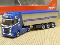 1/87 Herpa Scania Cs Speier Transporte StöFfelliner-Sattelzug 308779