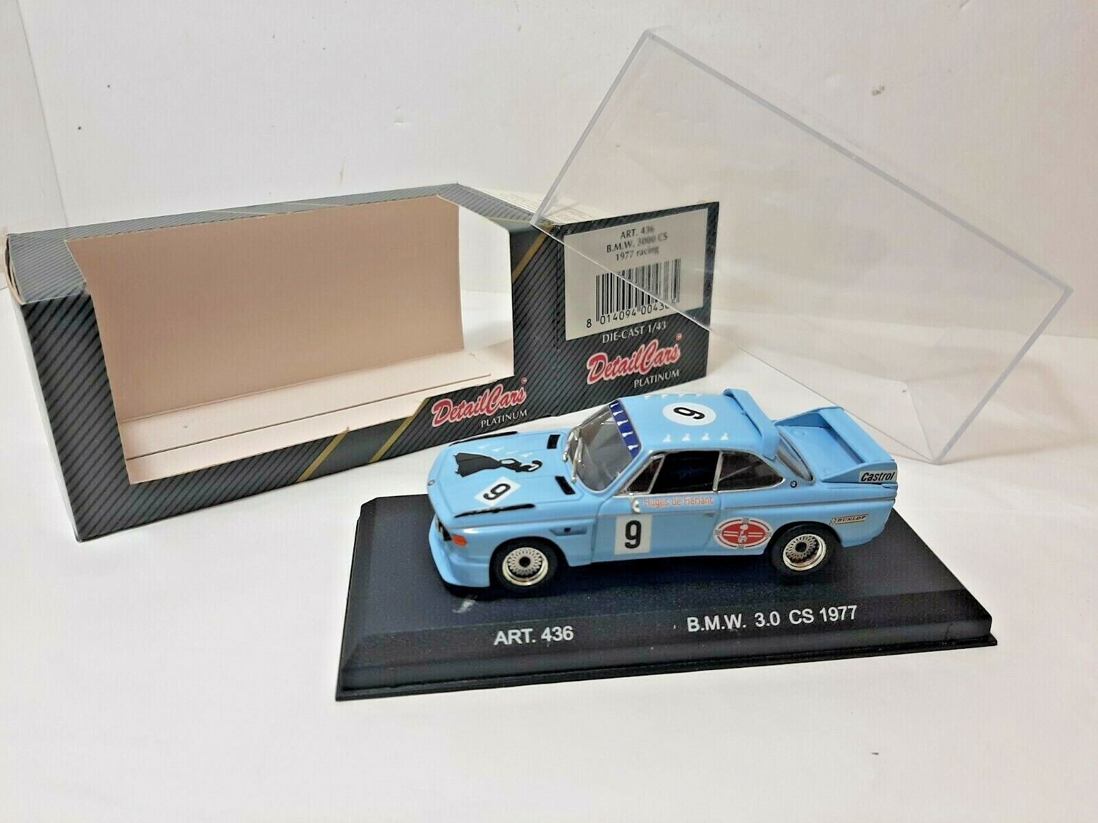 bmw3.0 cs 1977 DIE-CAST 1/43 絶版品！-