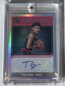 2018-19 Panini Donruss Trae Young Signature Series RC Rookie