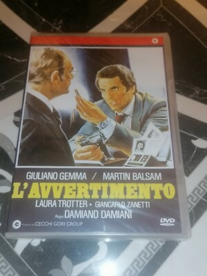 DVD - L'Avvertimento - Cecchi Gori Poliziesco All'italiaita Movie Cult Film Oop 