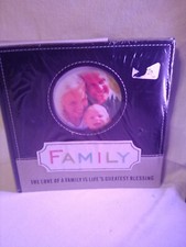 Family Photo Album Love of Family is Lifes Greatest Blessing Pleather New