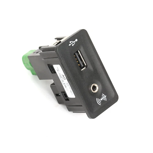 Für VW Golf 7 USB AUX Schnittelle Carplay Adapter Steckdose Schalter 5G0035222E - Bild 6 von 6