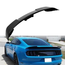 For 15-20 Ford Mustang S550 GT Style Gloss Black Painted Rear Trunk Spoiler Wing