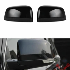 Rearview Mirror Cover Cap For Dodge Durango 2011-2022 Gloss Black Left&Right