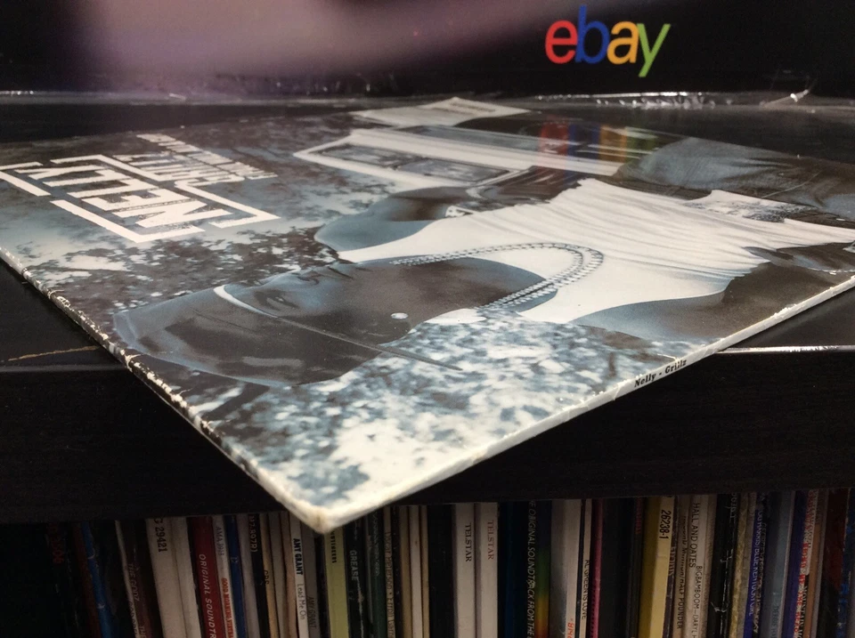 Nelly Grillz Ft Paul Wall, Ali 12" Single Vinyl Record MCST40453 Hip Hop Rap 00s Foto 4 de 4