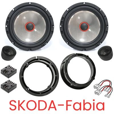 Sistema de audio CARBON 165 Altavoces Box Set compatible para Skoda Fabia (5J) - Imagen 1 de 4