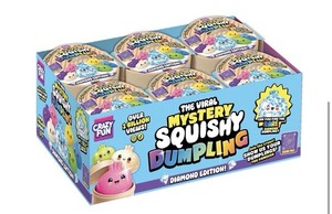 LOT 24x FULL CASE Squishy Diamond Dumpling, Surprise, Mystery Toy By RMS PRESALE
