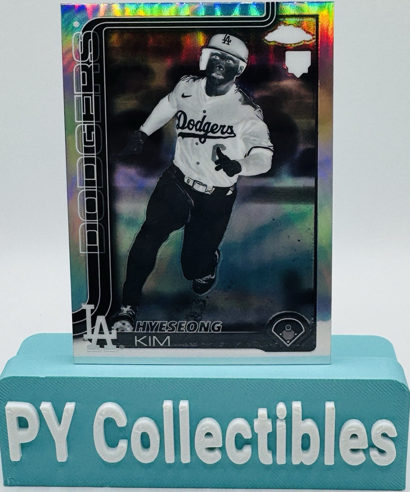 2025 Topps Chrome - Hyeseong Kim Negative Refractor (RC) #152 Dodgers