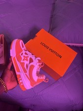 Louis Vuitton LV Skate Mens Low Top Lace-Up C...
