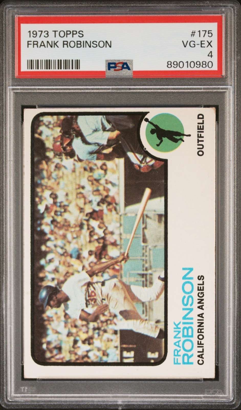 1973 Topps Frank Robinson #175 PSA 4 VG-EX HOF California Angels