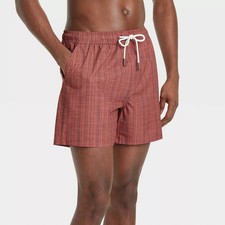 Men's 5" Striped Swim Shorts - Goodfellow  Co