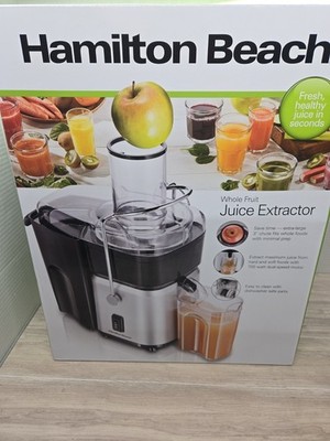 hamilton beach Whole Fruit Juice 67840 Juicer Brand New 3 Year Warranty 