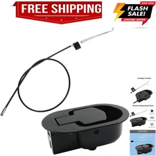 Metal Recliner Replacement Parts with Cable, Black Heavy Duty Recliner Releas...