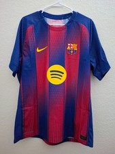 Nike, Hombre-XL, Barcelona DRI-FIT ADVsoccer Jersey, Multicolor. was$165