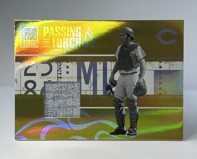 JOHNNY BENCH   2005  Passing The Torch Pants Card   Gold Limited 91/150 #PT-18 M