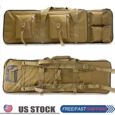 Tactical Rifle Bag Hunting Backpack Soft Gun Case 45" Oxford Fishing Gear Bag