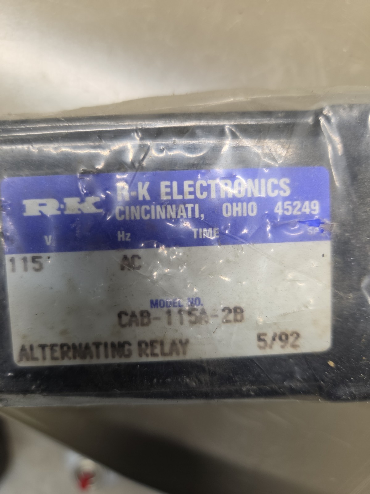 Alternating Relay CAB-115A-2B