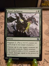 MTG Nissa's Judgment The List Reprints Regular Uncommon NM